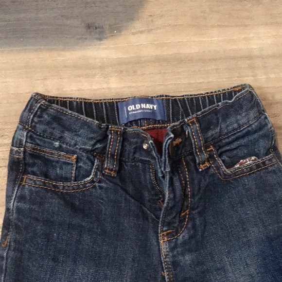 Old Navy toddler inside fleece Jeans - Picture 6 of 7